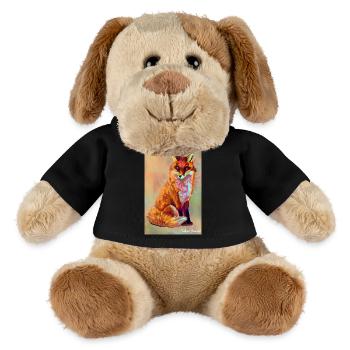 Fox poster - MiniFeet® Dog Helge - black - Front
