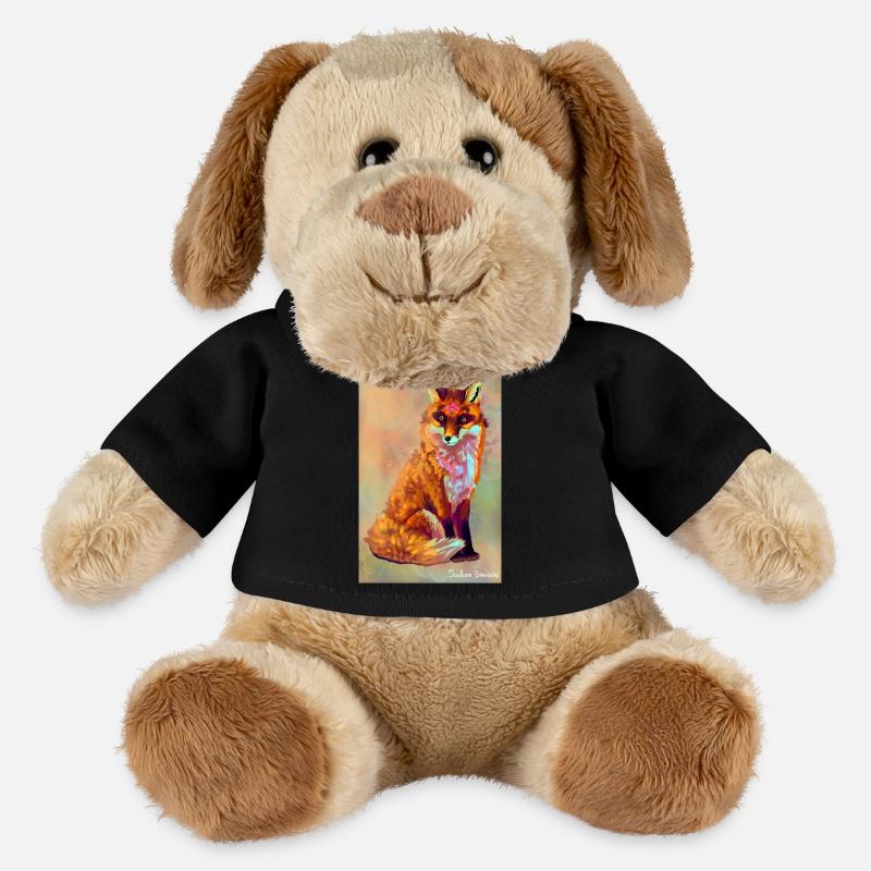 Fox poster - MiniFeet® Dog Helge - black