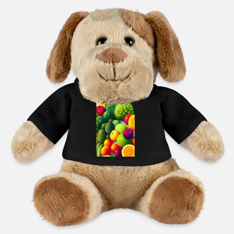 Früchte - MiniFeet® Hund Helge - Schwarz