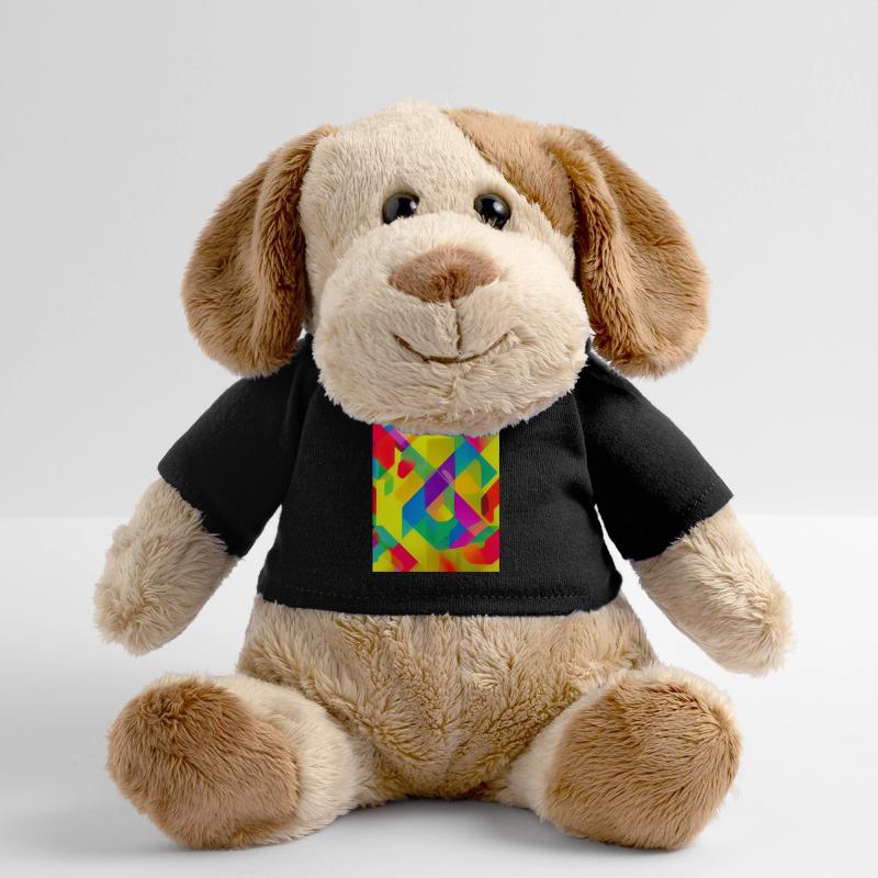 Retro Muster Bunt MiniFeet® Hund Helge