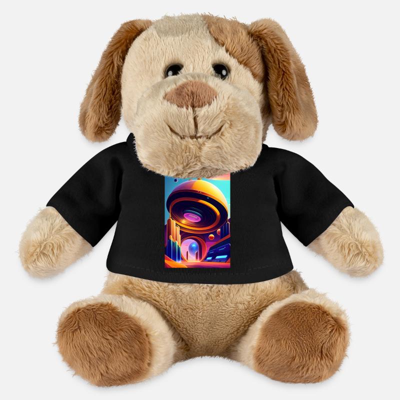 Retro Arcade - MiniFeet® Dog Helge - black