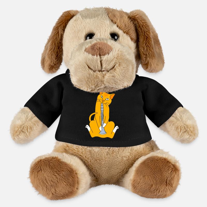 Klarinette - MiniFeet® Hund Helge - Schwarz