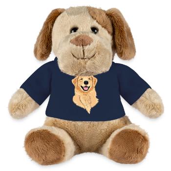 Chien Golden Retriever - Chien en peluche Helge MiniFeet® - bleu marine - Devant