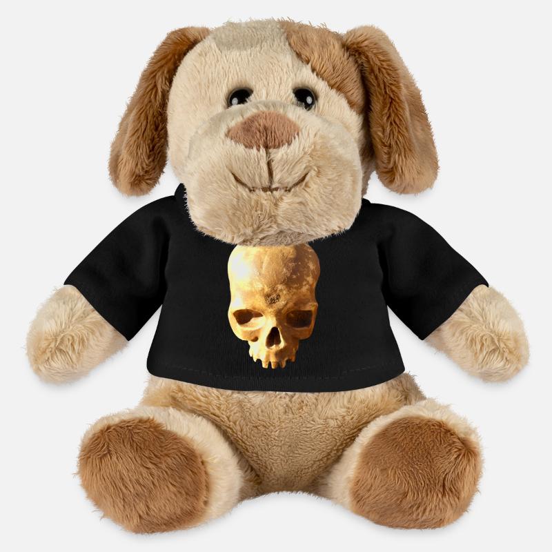 Skull background - MiniFeet® Dog Helge - black