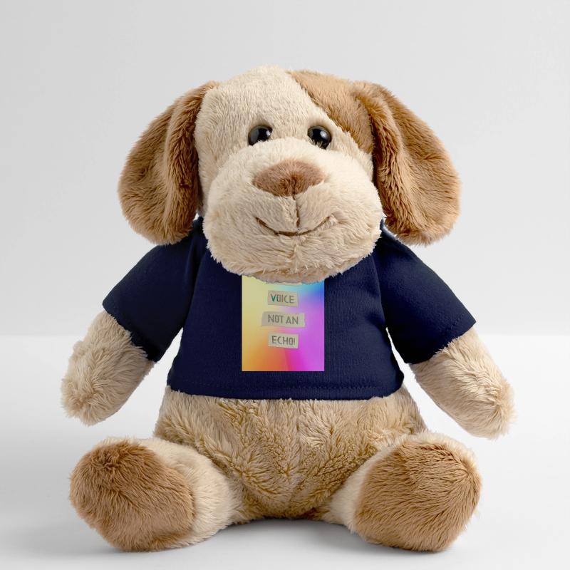 Be A Voice Not An Echo Motivational Design MiniFeet® Dog Helge