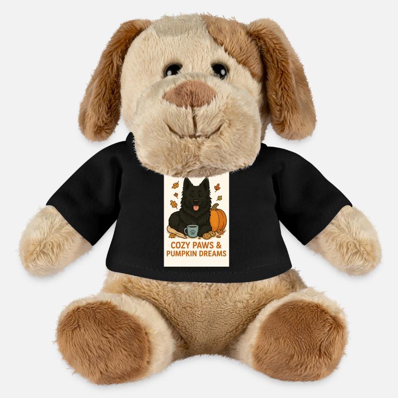 Cozy Paws and Pumpkin Dreams - MiniFeet® Hund Helge - Schwarz