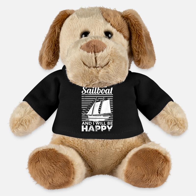 Segelspruch - MiniFeet® Hund Helge - Schwarz
