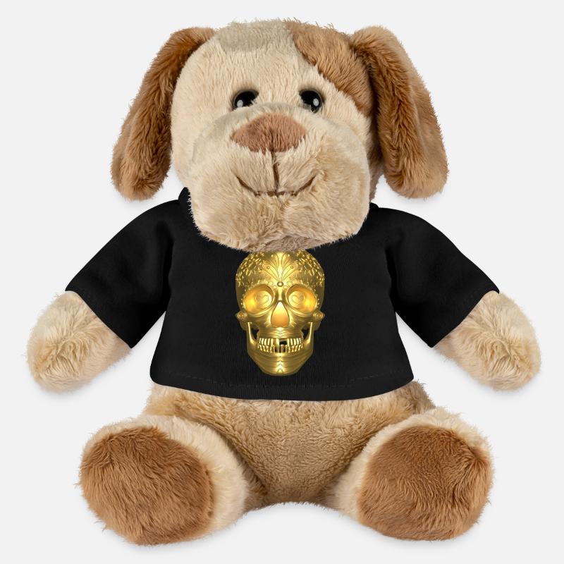 Calavera Gold - MiniFeet® Hund Helge - Schwarz