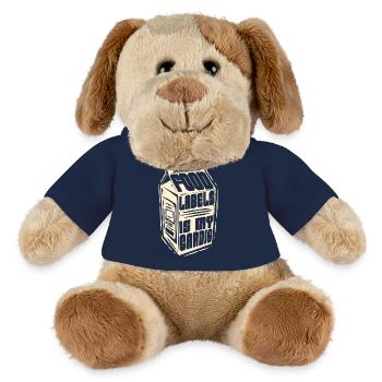 Lactose Intolerant Checking Food Labels - MiniFeet® Dog Helge - french navy - Front