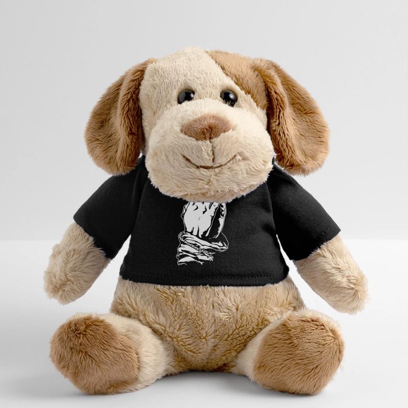 Gebetshände in Schwarz-Weiß MiniFeet® Hund Helge