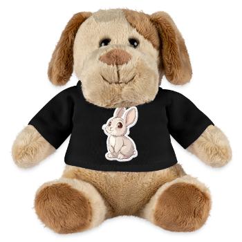 Hare - MiniFeet® Dog Helge - black - Front