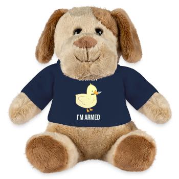 Duck dich weg, ich bin bewaffnet - MiniFeet® Hund Helge - French Navy - Vorne