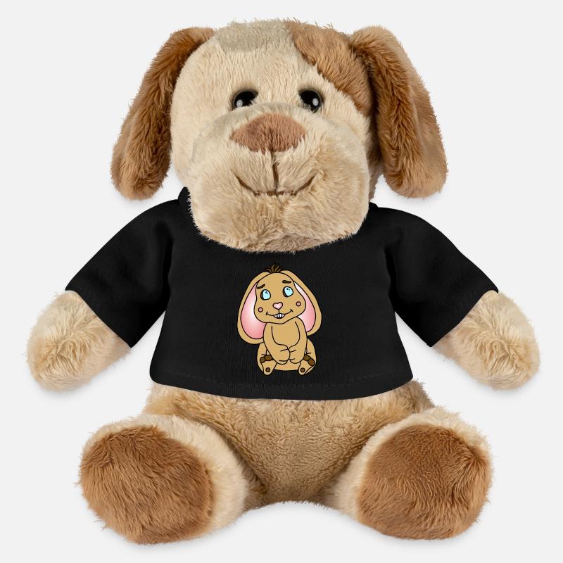 Hase mit Schlappohren - MiniFeet® Hund Helge - Schwarz