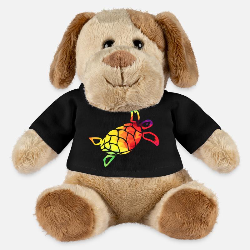 Bunte Schildkröte - MiniFeet® Hund Helge - Schwarz