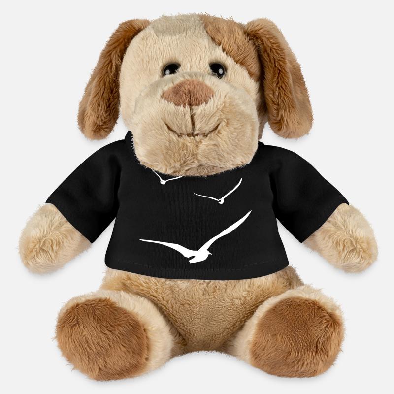 Diebstahl von Möwen - MiniFeet® Hund Helge - Schwarz
