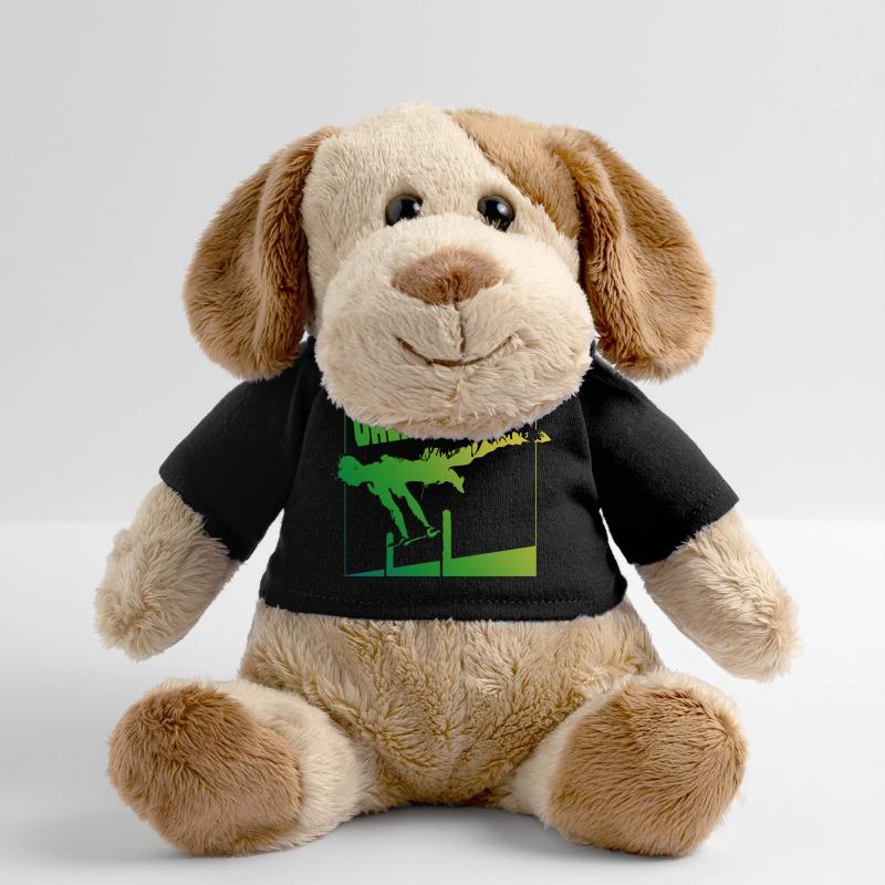 Conception de la pose en gradient de calisthénie Chien en peluche Helge MiniFeet®