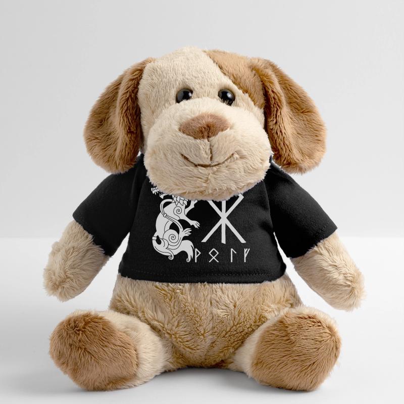 Weißer Wolf Fenrir MiniFeet® Hund Helge