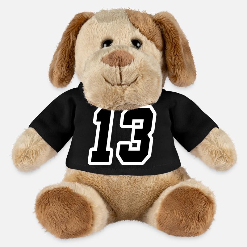 NUMMER DREIZEHN 13 - MiniFeet® Hund Helge - Schwarz
