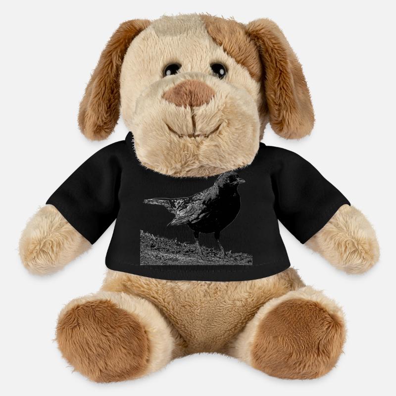 Blackbird, A730357 - MiniFeet® Dog Helge - black