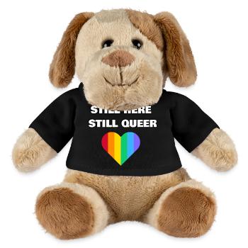 IMMER NOCH HIER IMMER NOCH QUEER - MiniFeet® Hund Helge - Schwarz - Vorne