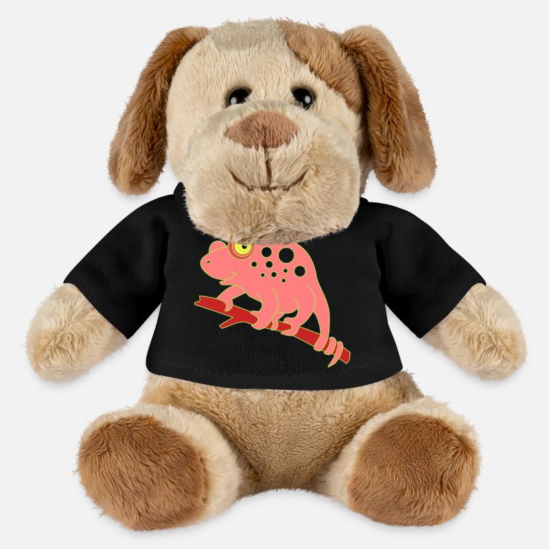 Chamaeleon tier - MiniFeet® Hund Helge - Schwarz
