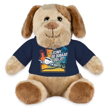De Leicmy à Dubaï - Départ ! - Chien en peluche Helge MiniFeet® - bleu marine - Devant