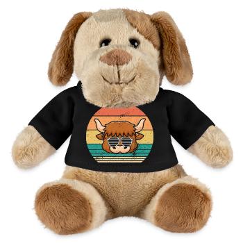 Büffel Rind Ochsen - MiniFeet® Hund Helge - Schwarz - Vorne
