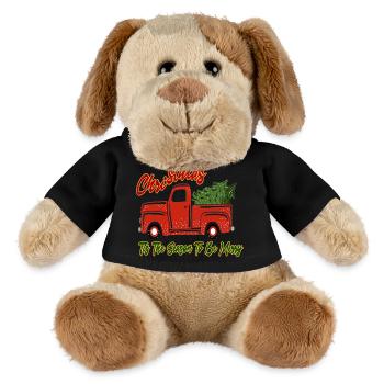3 - Chien en peluche Helge MiniFeet® - noir - Devant