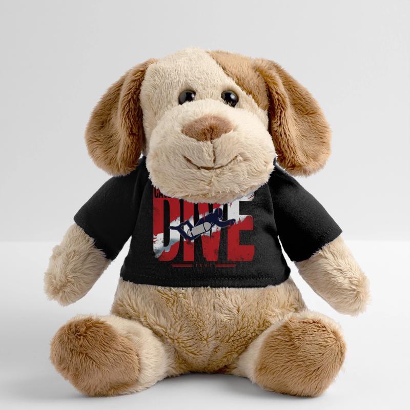 Plongée Cave Diver Graphique Chien en peluche Helge MiniFeet®