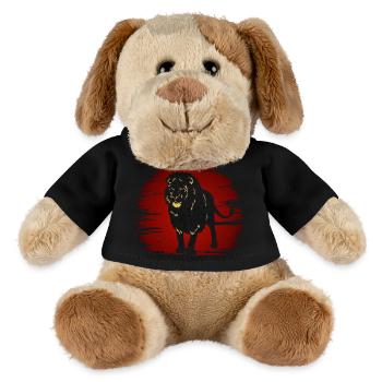 Lion In The Dark - MiniFeet® Dog Helge - black - Front