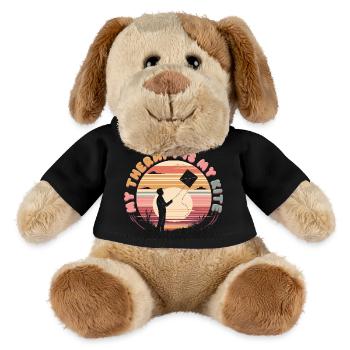 Kite Kite Flying - MiniFeet® Dog Helge - black - Front