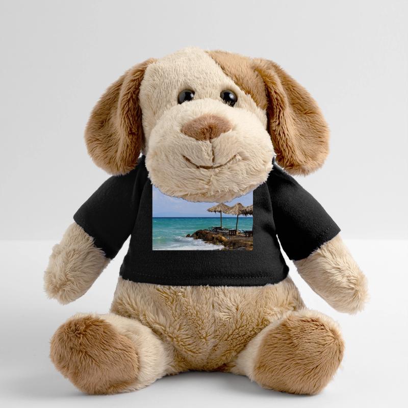 Summer Sun Beach Sea Poster MiniFeet® Dog Helge
