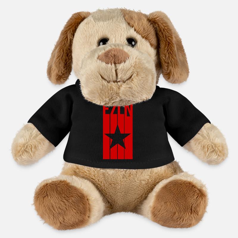 ezln Mexique Chiapas sous-commandant Marcos - Chien en peluche Helge MiniFeet® - noir