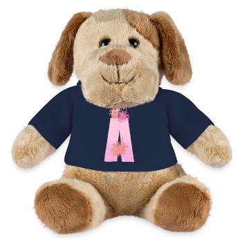A letter sea anemone - MiniFeet® Dog Helge - french navy - Front