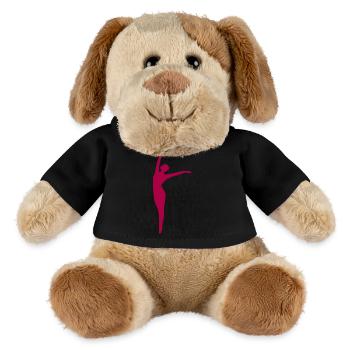 Tanz tanzen - MiniFeet® Hund Helge - Schwarz - Vorne