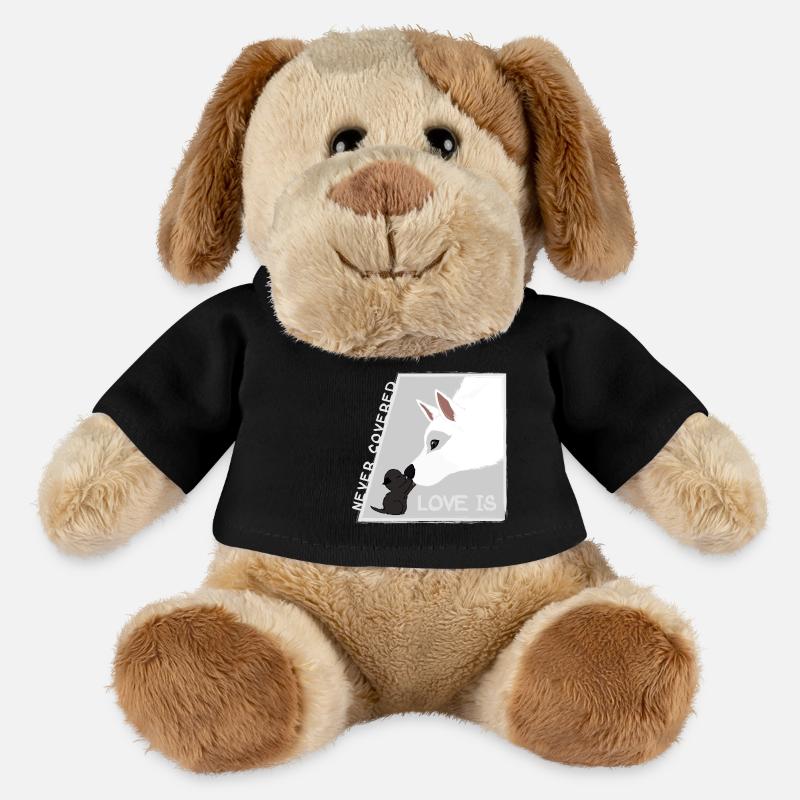 Liebe ist... Hund und Katze - MiniFeet® Hund Helge - Schwarz