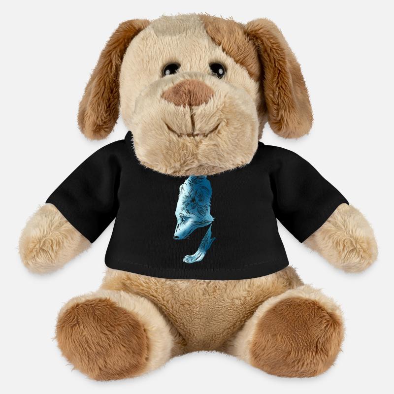 Wolf - MiniFeet® Hund Helge - Schwarz