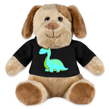 dino cool - MiniFeet® Hund Helge - Schwarz - Vorne