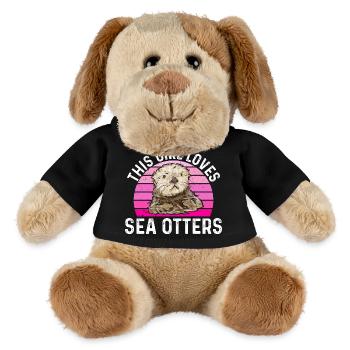 Seeotter - MiniFeet® Hund Helge - Schwarz - Vorne