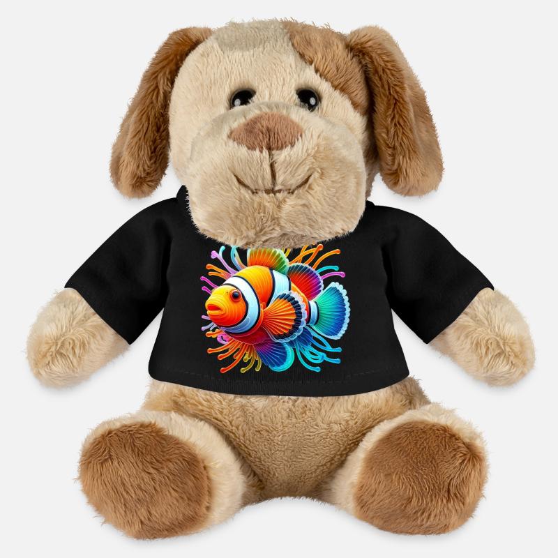 Clownfisch - MiniFeet® Hund Helge - Schwarz
