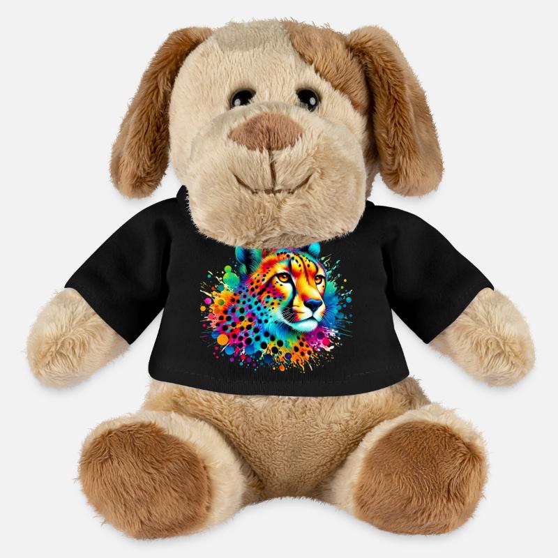 Gepard - MiniFeet® Hund Helge - Schwarz