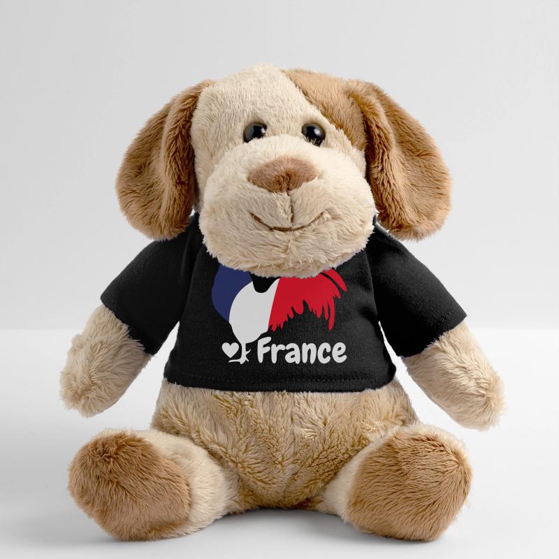 Coq français bleu blanc rouge Chien en peluche Helge MiniFeet®