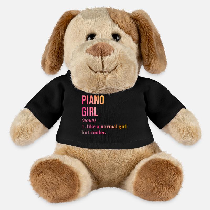 Klavier - MiniFeet® Hund Helge - Schwarz
