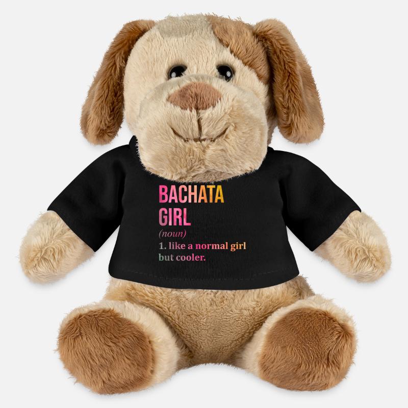 Bachata - Chien en peluche Helge MiniFeet® - noir