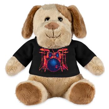 Trapset Retro Style - MiniFeet® Hund Helge - Schwarz - Vorne