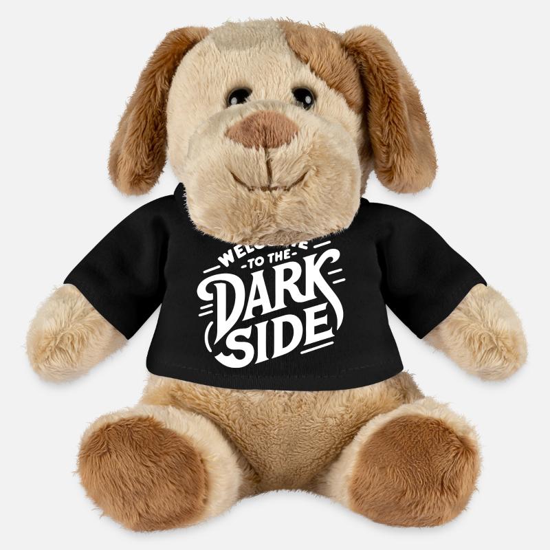 Die dunkle Seite (dunkel) - MiniFeet® Hund Helge - Schwarz