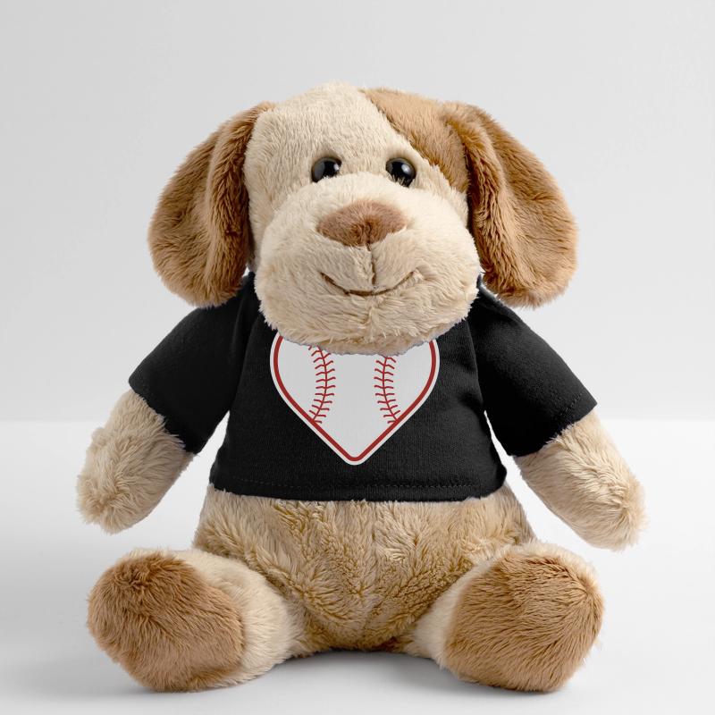 Baseball Herz Design Liebe Baseball MiniFeet® Hund Helge