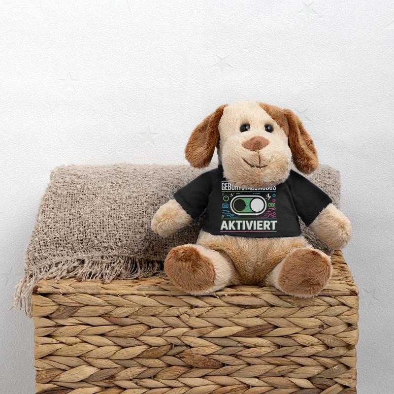 Mode anniversaire activé Chien en peluche Helge MiniFeet®