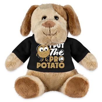 Taters Over Haters Kartoffel - MiniFeet® Hund Helge - Schwarz - Vorne