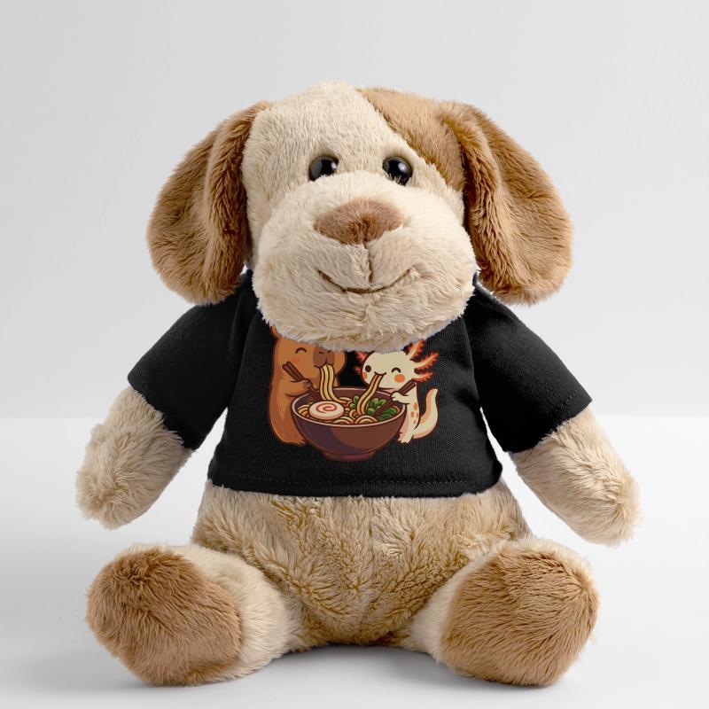 Capybara mit Axolotl isst Nudeln Ramen kawaii MiniFeet® Hund Helge